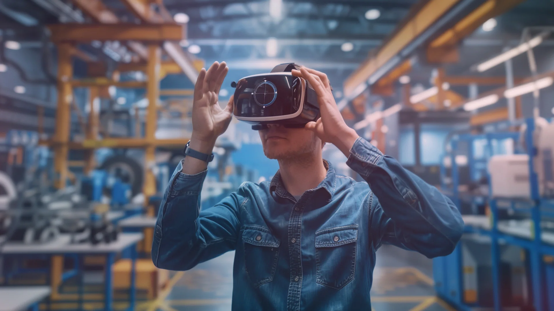 Virtual Reality in Industry: Main uses, benefits and outstanding examples