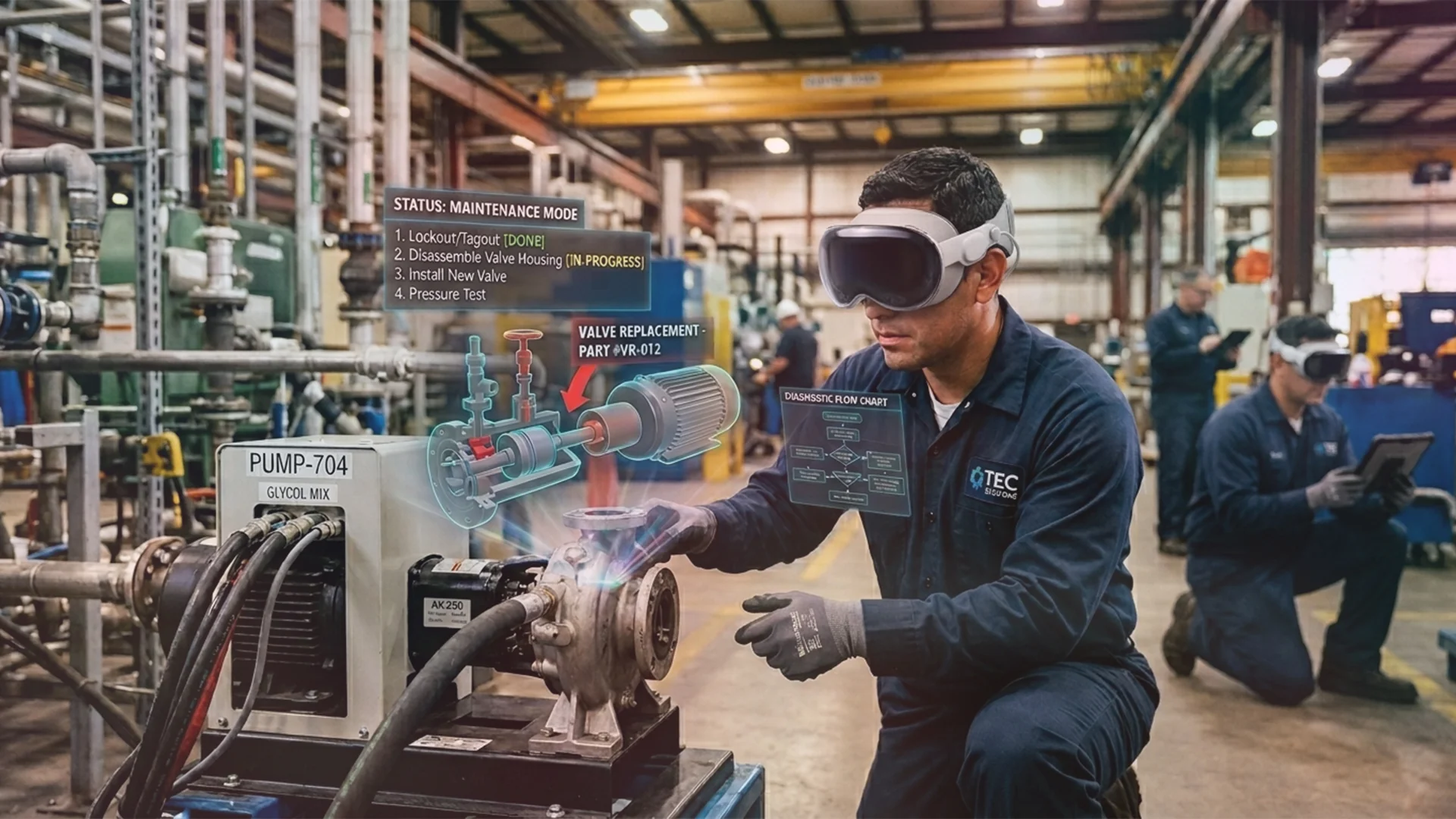 Augmented Reality in Industrial Maintenance