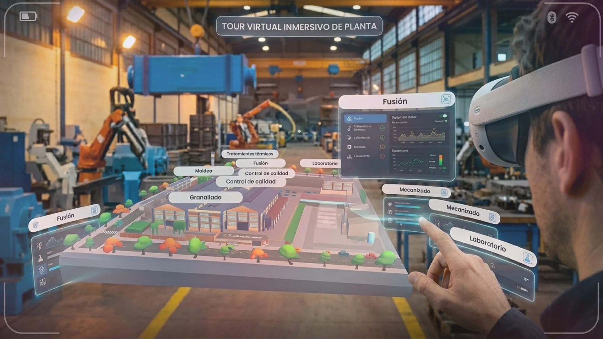 What is a virtual factory?