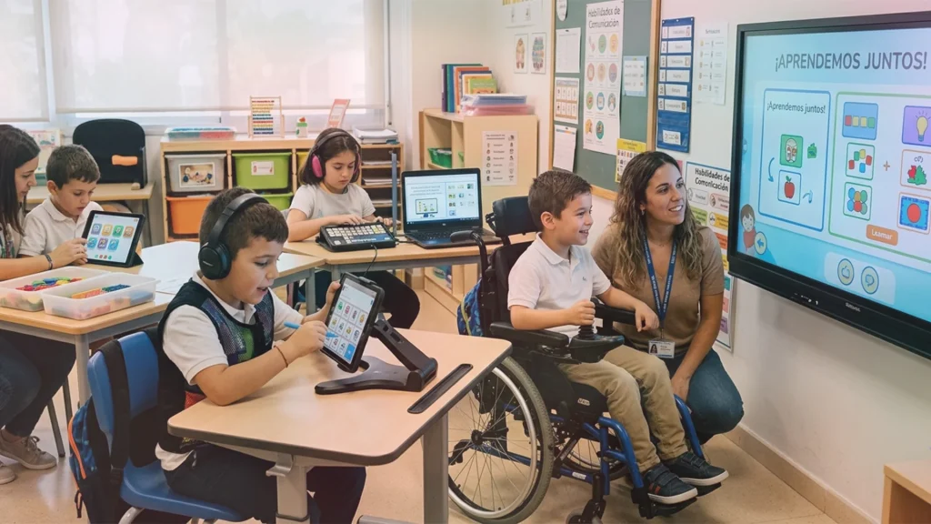 Tecnología en educación especial que ayuda al alumnado