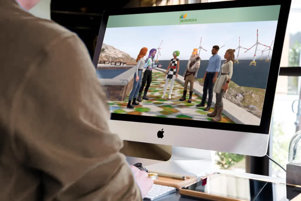 Un espacio virtual exclusivo con avatar personalizado.