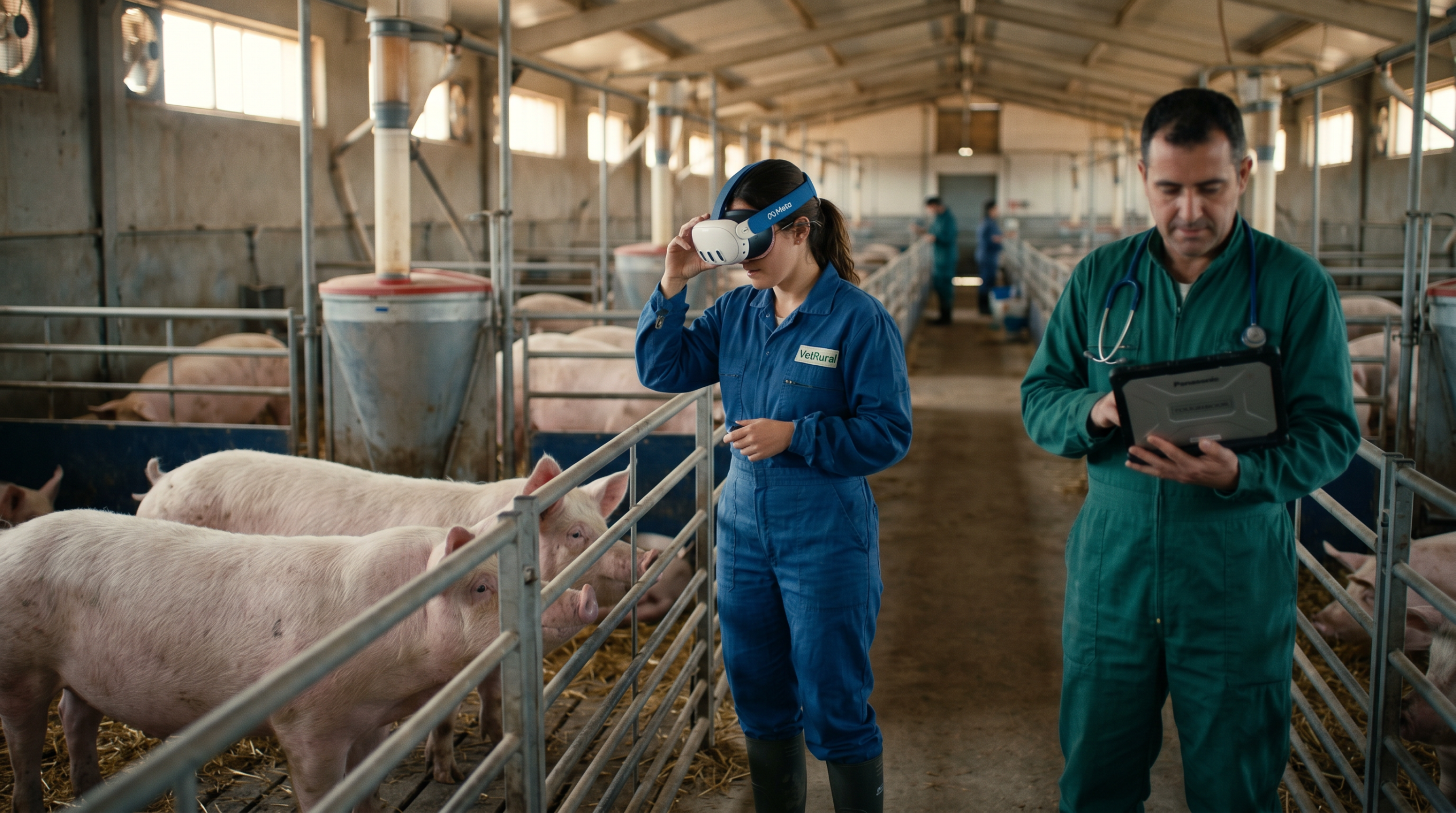 Viajamos a Portugal con ART-SWINES, el proyecto europeo que digitaliza la formación veterinaria