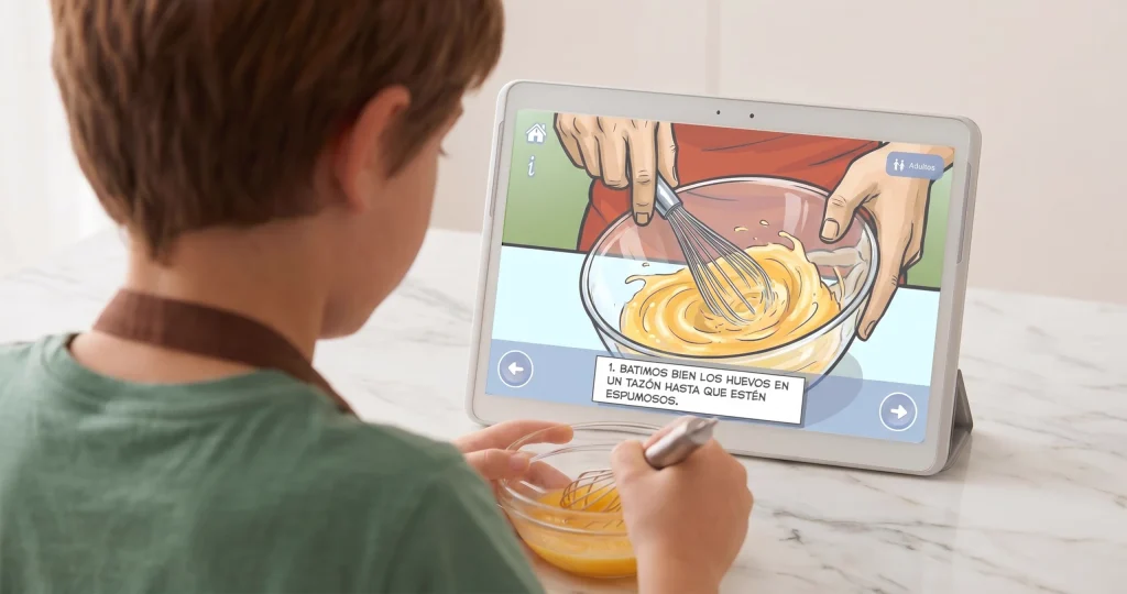 Una cocina virtual donde cada receta se convierte en tu propia historia Disney.