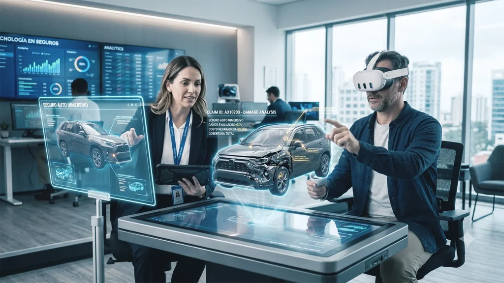 Cómo la tecnología inmersiva y el IoT están transformando el sector de los seguros de coche